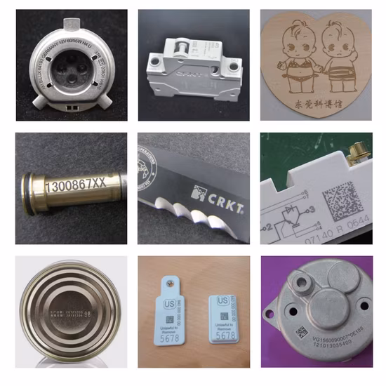 China Factory Cheap Price CO2/UV/Fiber Laser Marking Machine Price for Metal, Steel, Iron, Aluminum, PVC, Keyboard, Bearings Engraving